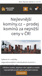 Mobile Screenshot of nejlevnejsi-kominy.cz