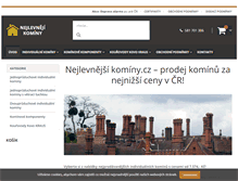 Tablet Screenshot of nejlevnejsi-kominy.cz